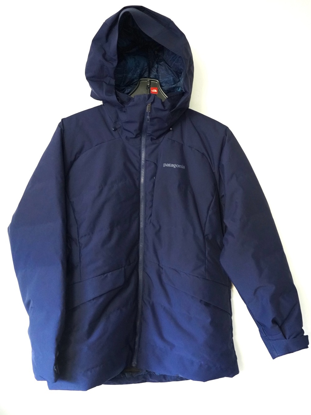 Patagonia Insulated Snowbelle Jacket Women’s Sz L Ski Snowboard Smolder Blue
